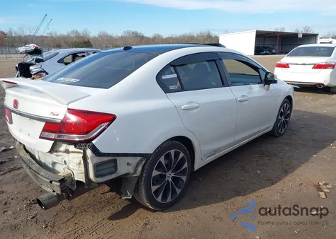 2013 Honda Civic Si из США, поврежденный, VIN 2HGFB6E54DH705933
